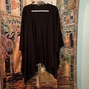 5 for $30 Black Draped Cardigan Shawl